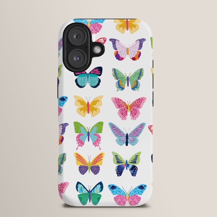 Colorful Butterflies iPhone Case Gallery Image 13