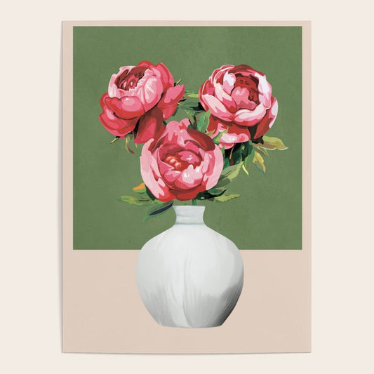 Vase of Flowers 1 Poster Gallery Image 2
