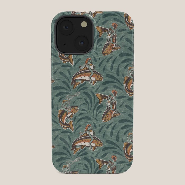 Rodeo Frogs - Green iPhone Case Gallery Image 34