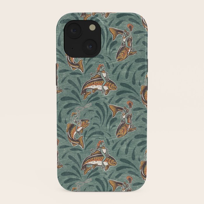 Rodeo Frogs - Green iPhone Case Gallery Image 38