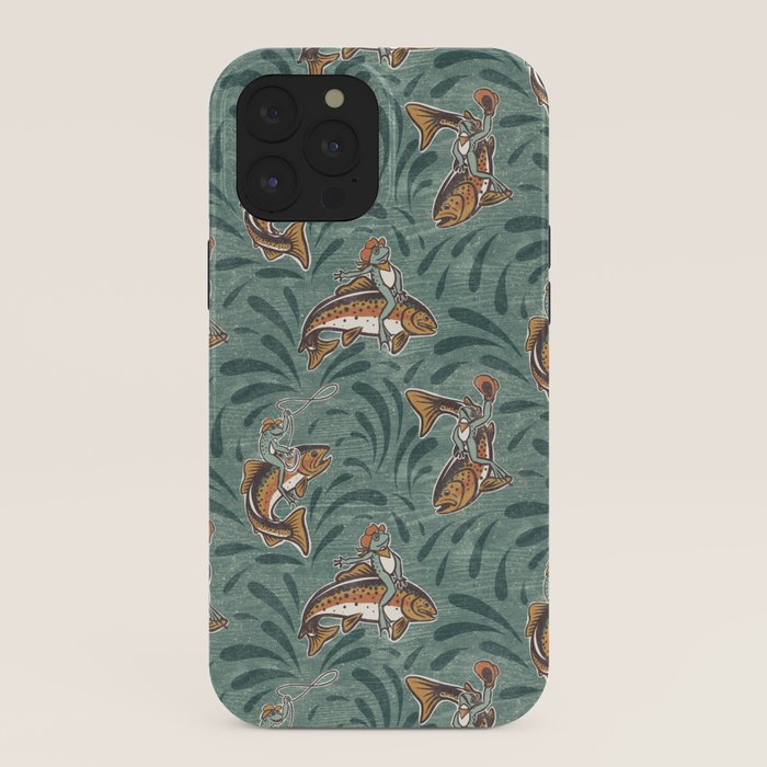 Rodeo Frogs - Green iPhone Case Gallery Image 40