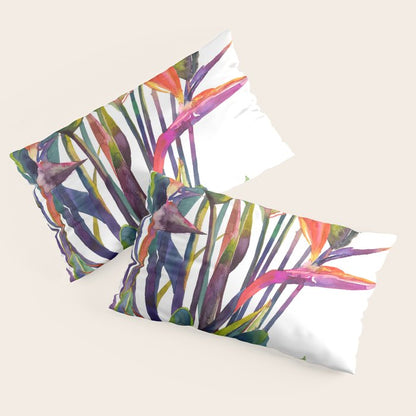 The bird of paradise Pillow Sham Gallery Image 4