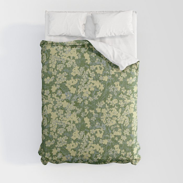 Nostalgia (Green-Blue) Comforter Gallery Image 3