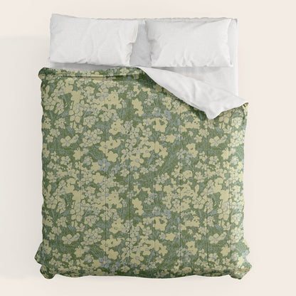 Nostalgia (Green-Blue) Comforter Gallery Image 2