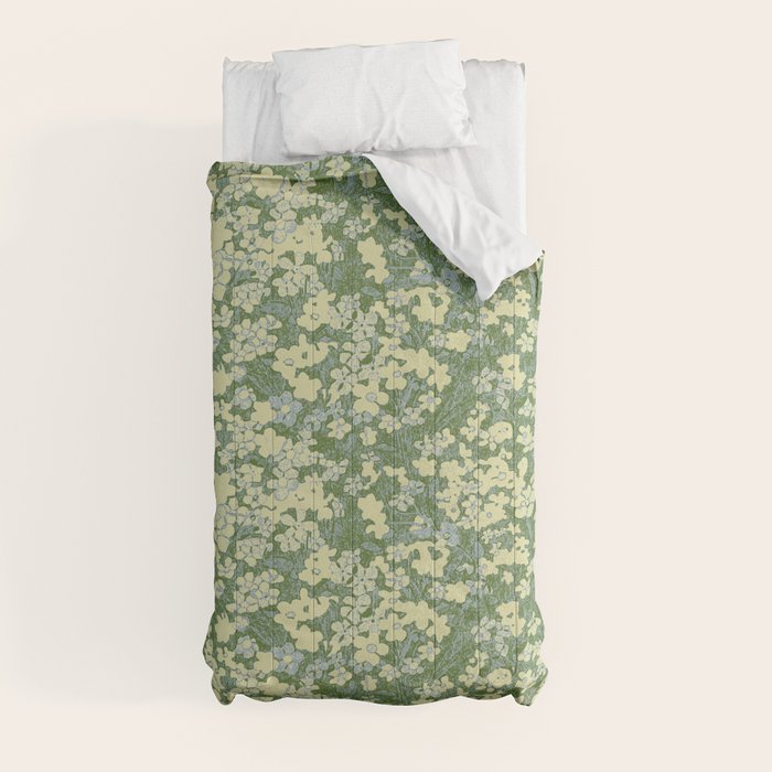 Nostalgia (Green-Blue) Comforter Gallery Image 9