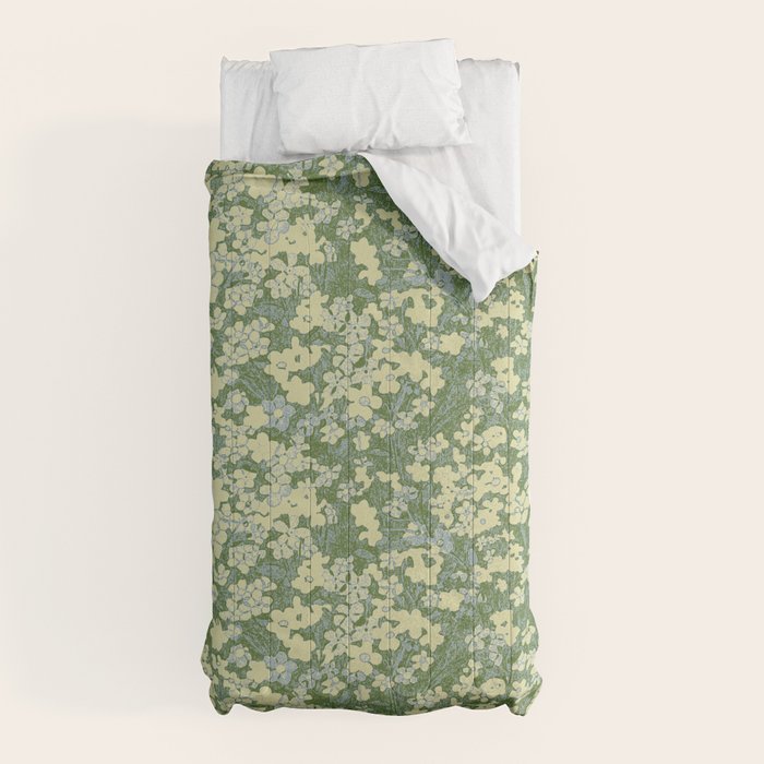Nostalgia (Green-Blue) Comforter Gallery Image 5