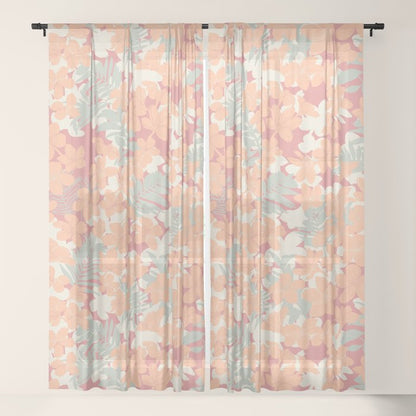 Exotic plumeria flowers A Window Curtain Gallery Image 17