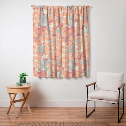 Exotic plumeria flowers A Window Curtain Gallery Image 7