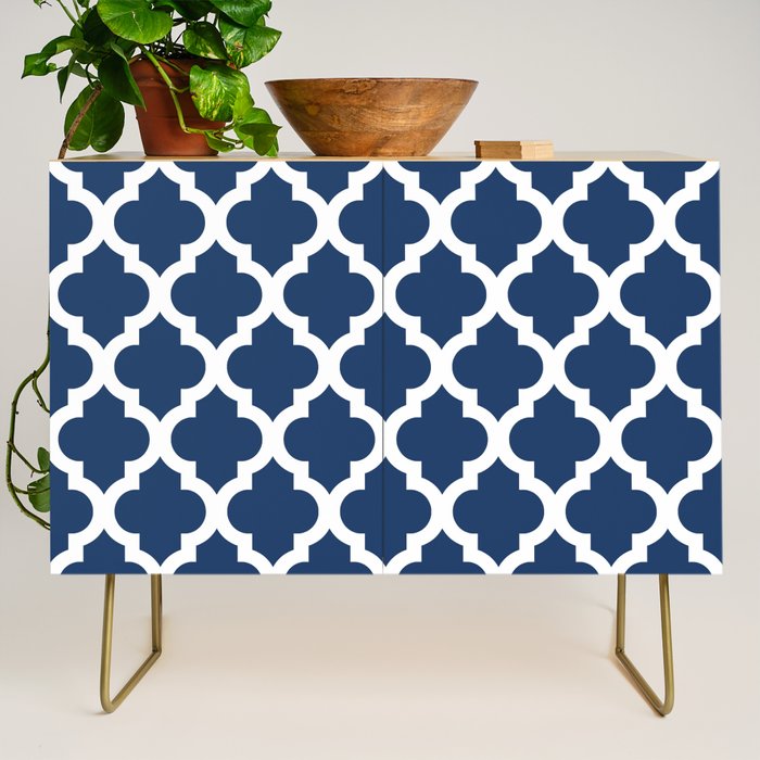 Moroccan Quatrefoil Pattern 726 Credenza Gallery Image 1