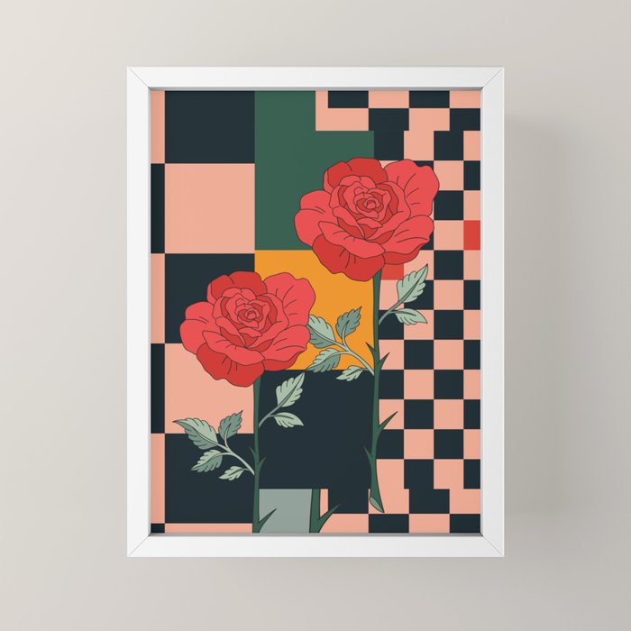 Red Roses 2 Mini Art Print Gallery Image 4