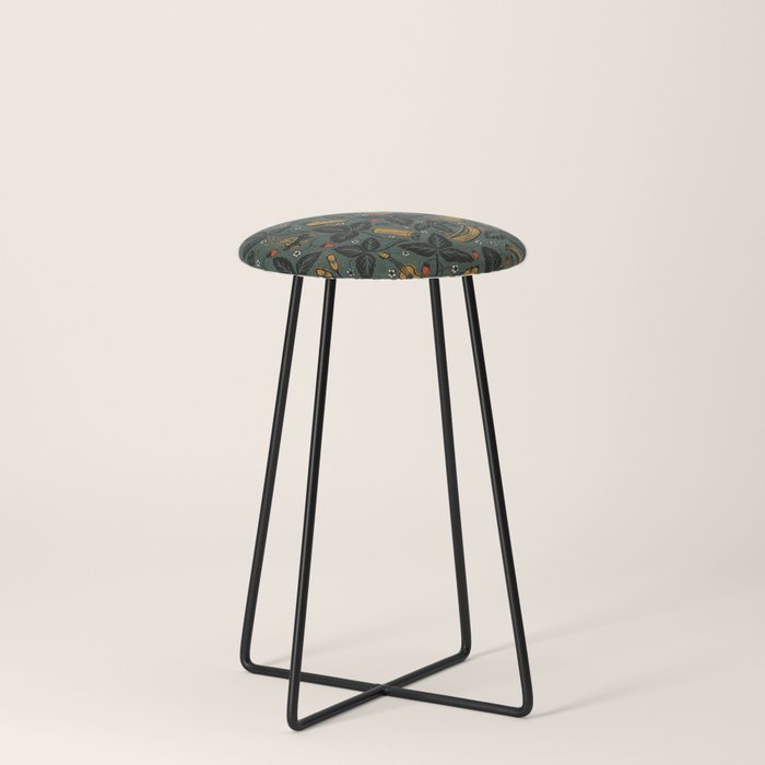 Summer Camping - Forest Green Stool Gallery Image 3
