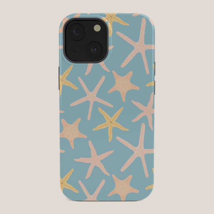 Vintage marine starfish sea animal pattern iPhone Case Gallery Image 34
