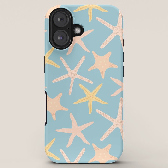 Vintage marine starfish sea animal pattern iPhone Case Gallery Image 5