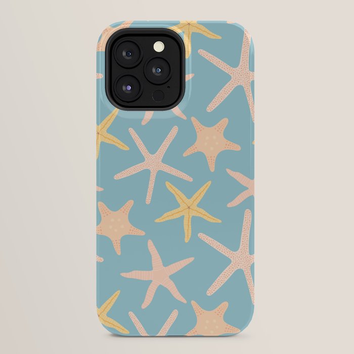Vintage marine starfish sea animal pattern iPhone Case Gallery Image 24
