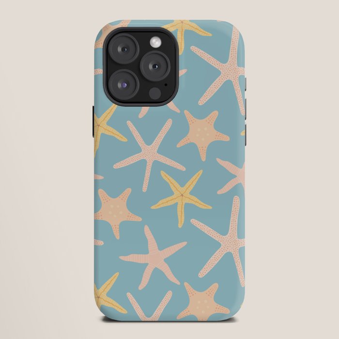 Vintage marine starfish sea animal pattern iPhone Case Gallery Image 12