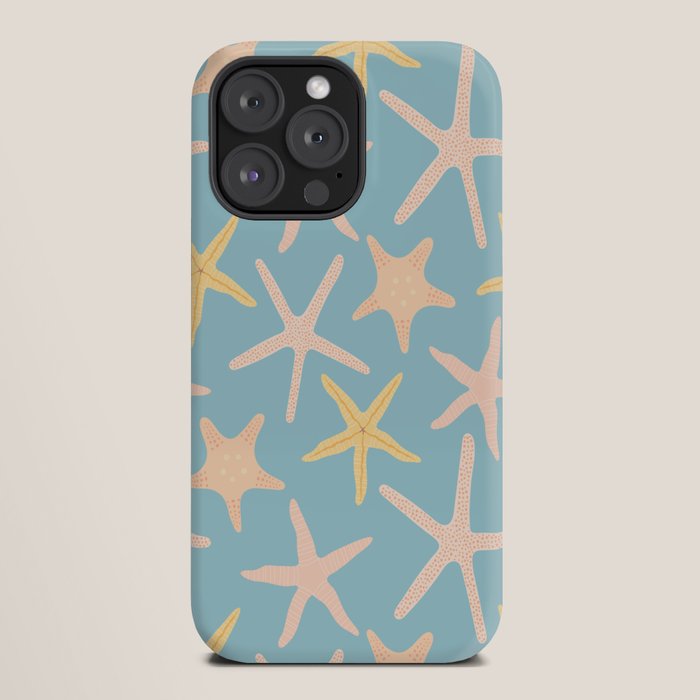 Vintage marine starfish sea animal pattern iPhone Case Gallery Image 20