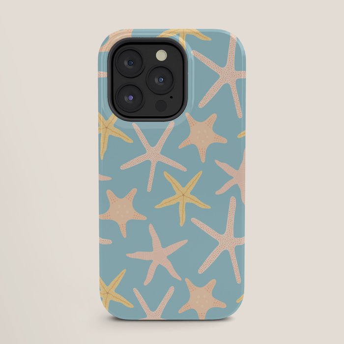 Vintage marine starfish sea animal pattern iPhone Case Gallery Image 27