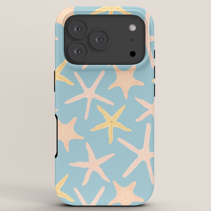 Vintage marine starfish sea animal pattern iPhone Case Gallery Image 7