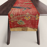 Animal Grotesques Mughal Carpet Fragment Digital Painting Table Runner Gallery Image 1