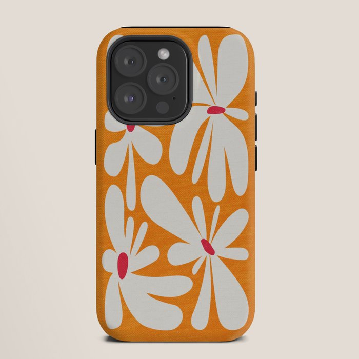 Bloom: Tangerine Matisse Color Series 03 iPhone Case Gallery Image 11