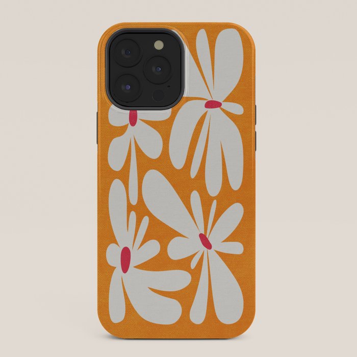 Bloom: Tangerine Matisse Color Series 03 iPhone Case Gallery Image 36