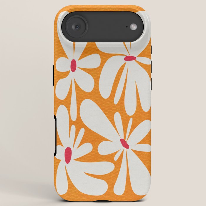 Bloom: Tangerine Matisse Color Series 03 iPhone Case Gallery Image 6