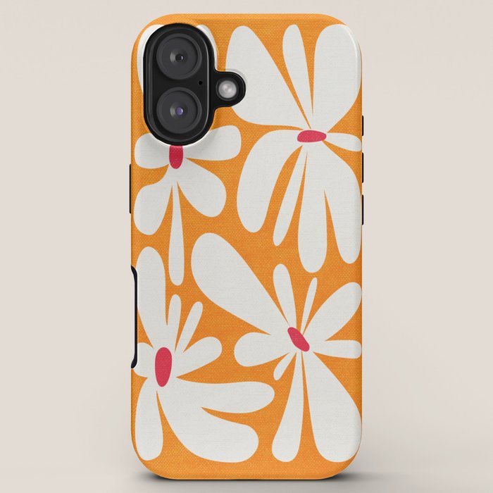 Bloom: Tangerine Matisse Color Series 03 iPhone Case Gallery Image 5