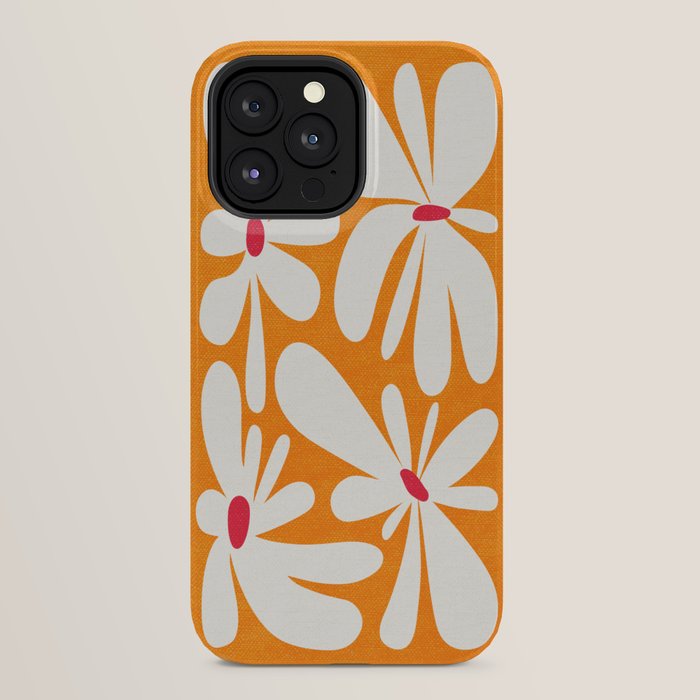 Bloom: Tangerine Matisse Color Series 03 iPhone Case Gallery Image 24
