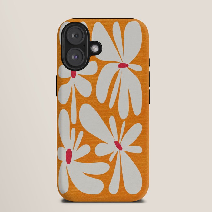Bloom: Tangerine Matisse Color Series 03 iPhone Case Gallery Image 9