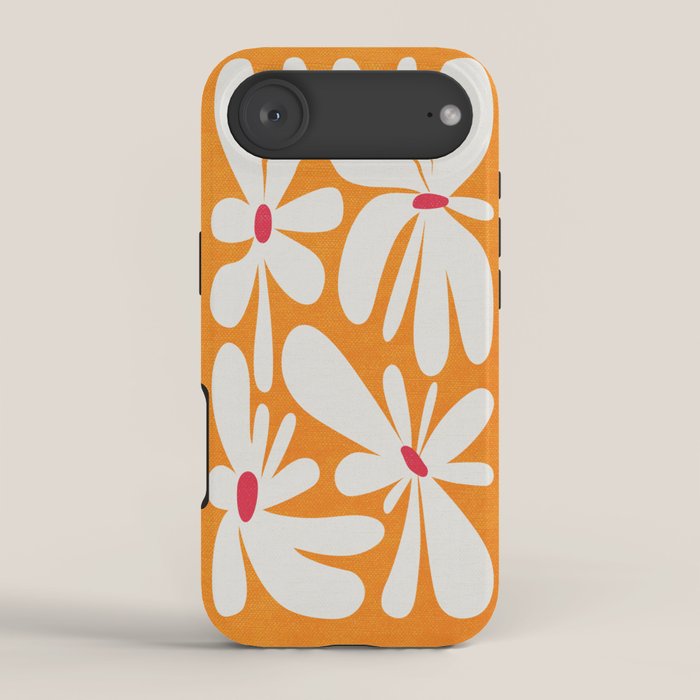 Bloom: Tangerine Matisse Color Series 03 iPhone Case Gallery Image 2