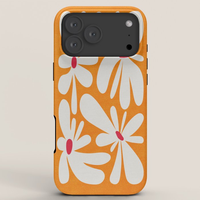 Bloom: Tangerine Matisse Color Series 03 iPhone Case Gallery Image 8