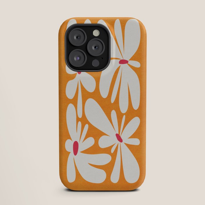 Bloom: Tangerine Matisse Color Series 03 iPhone Case Gallery Image 19