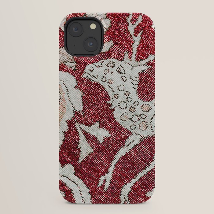 Spotted Fawn From Antique Persian Animal Rug Print iPhone Case Gallery Image 30