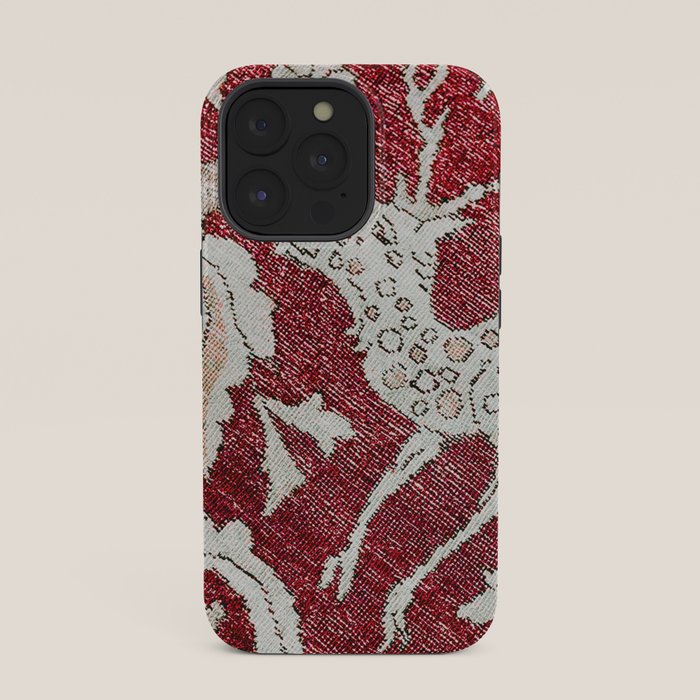 Spotted Fawn From Antique Persian Animal Rug Print iPhone Case Gallery Image 35