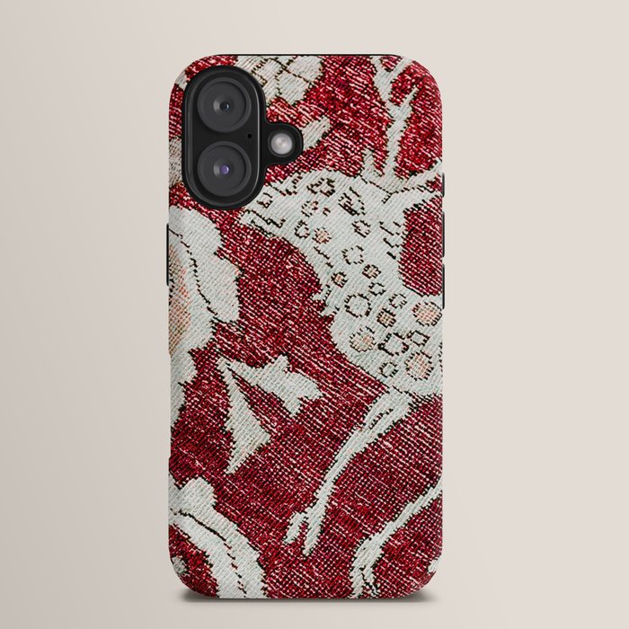 Spotted Fawn From Antique Persian Animal Rug Print iPhone Case Gallery Image 13