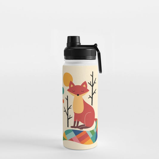 Rainbow Fox Water Bottle Gallery Image 2
