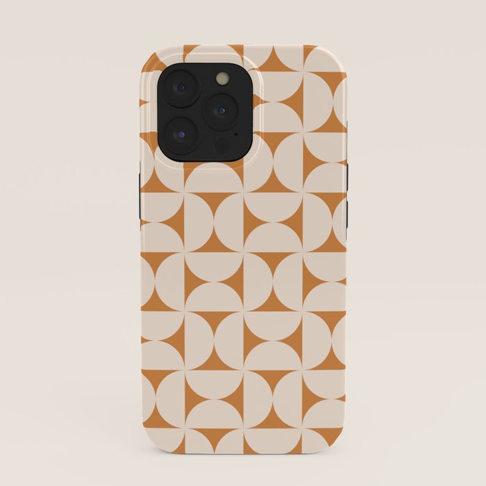 Bauhaus Mid Century Modern Geometric Pattern IX iPhone Case Gallery Image 39