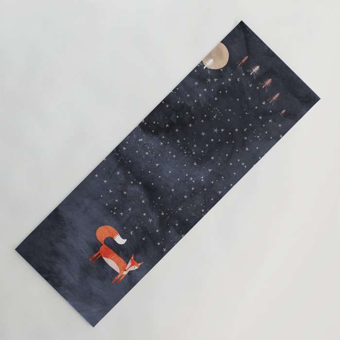 Fox Dream Yoga Mat Gallery Image 1