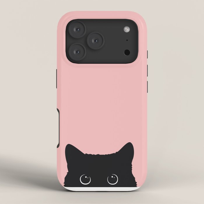 Black Cat iPhone Case Gallery Image 3