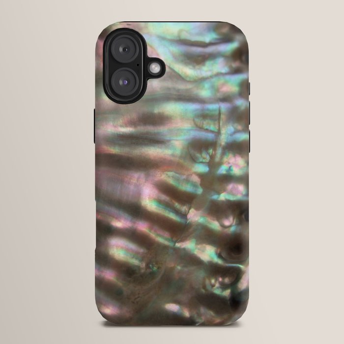 Shimmery Greenish Pink Abalone Mother of Pearl iPhone Case Gallery Image 14