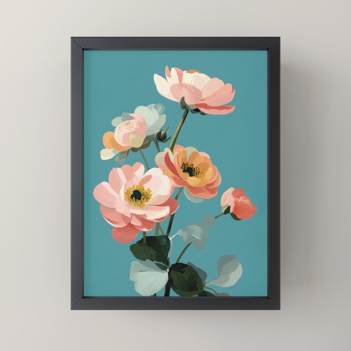 Soft Spring Botanicals Mini Art Print Gallery Image 3