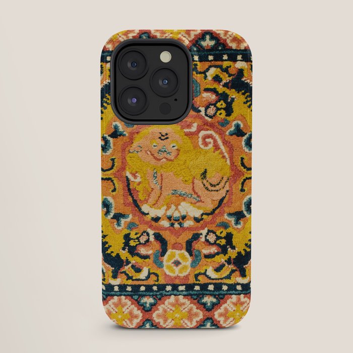 Shigatse Khagangma Antique Tibetan Seat Mat Print iPhone Case Gallery Image 27