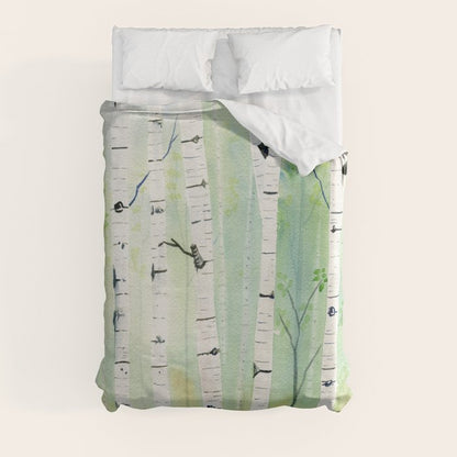 Birch Trees 2 Duvet Cover Gallery Image 3