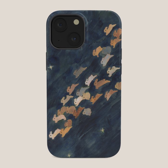 The moon, Venus and shooting star iPhone Case Gallery Image 34
