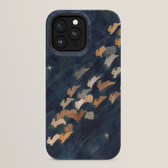 The moon, Venus and shooting star iPhone Case Gallery Image 32