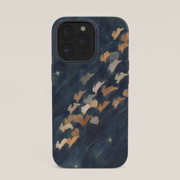 The moon, Venus and shooting star iPhone Case Gallery Image 35