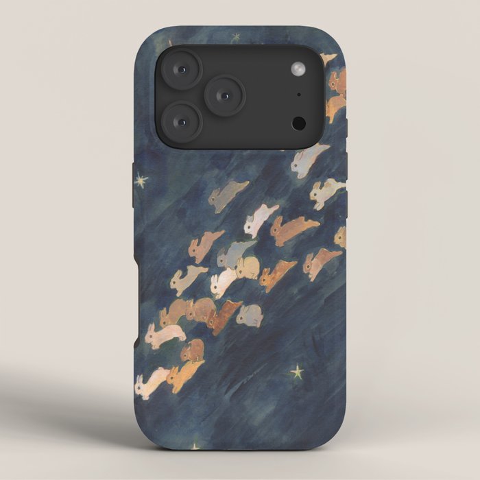 The moon, Venus and shooting star iPhone Case Gallery Image 3
