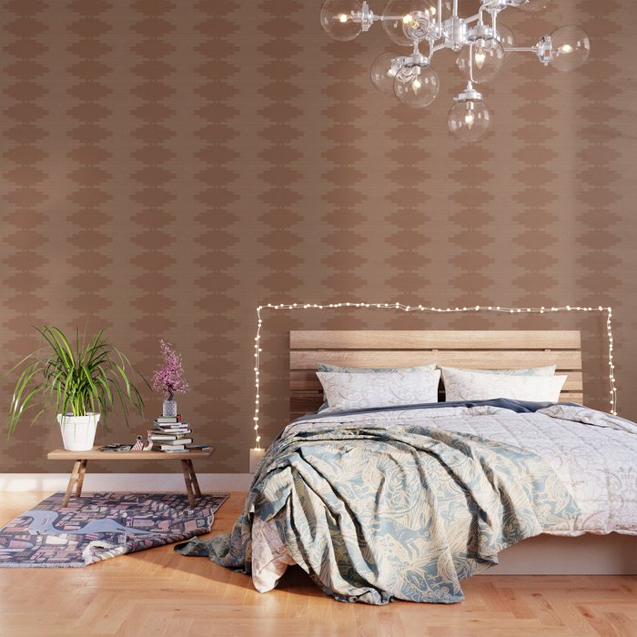 Southwestern Minimalist - Camel Brown Wallpaper Gallery Image 1
