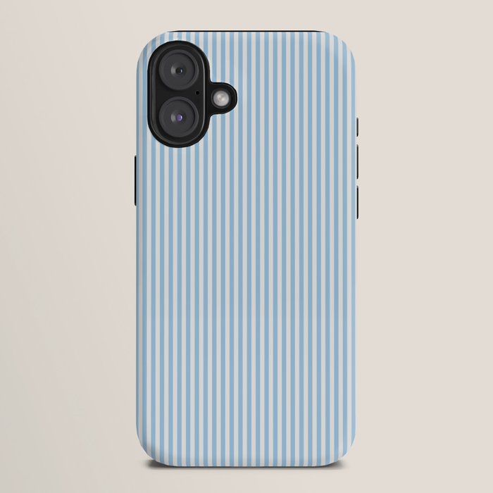 Chambray Blue Seersucker Stripe iPhone Case Gallery Image 10