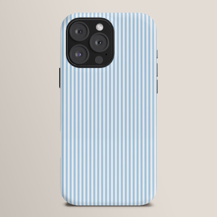 Chambray Blue Seersucker Stripe iPhone Case Gallery Image 16